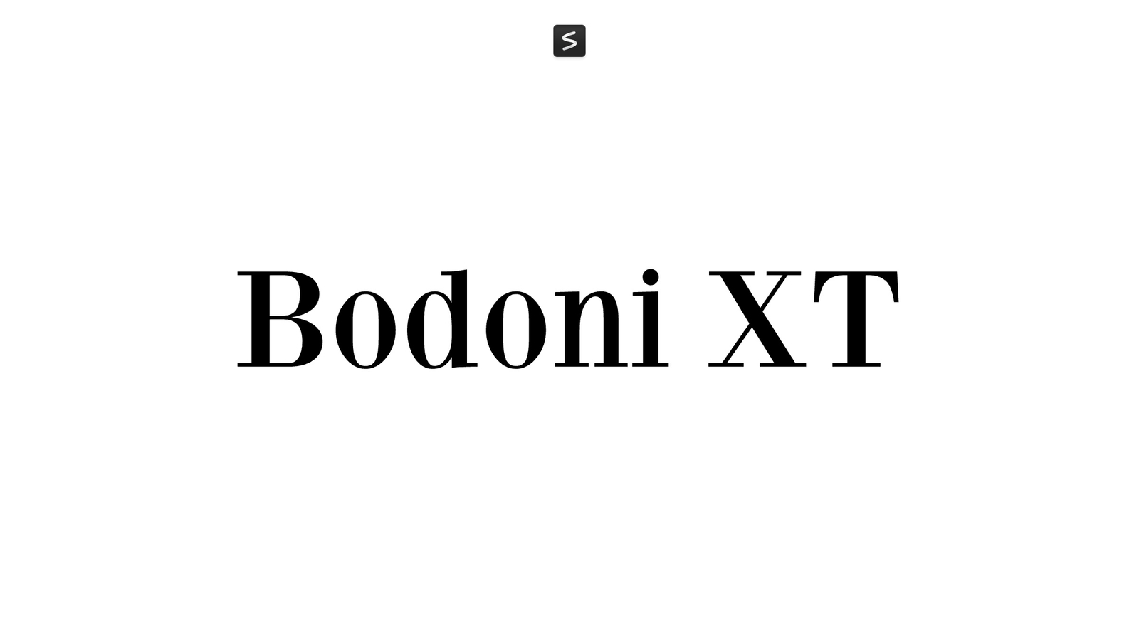 Bodoni XT Font