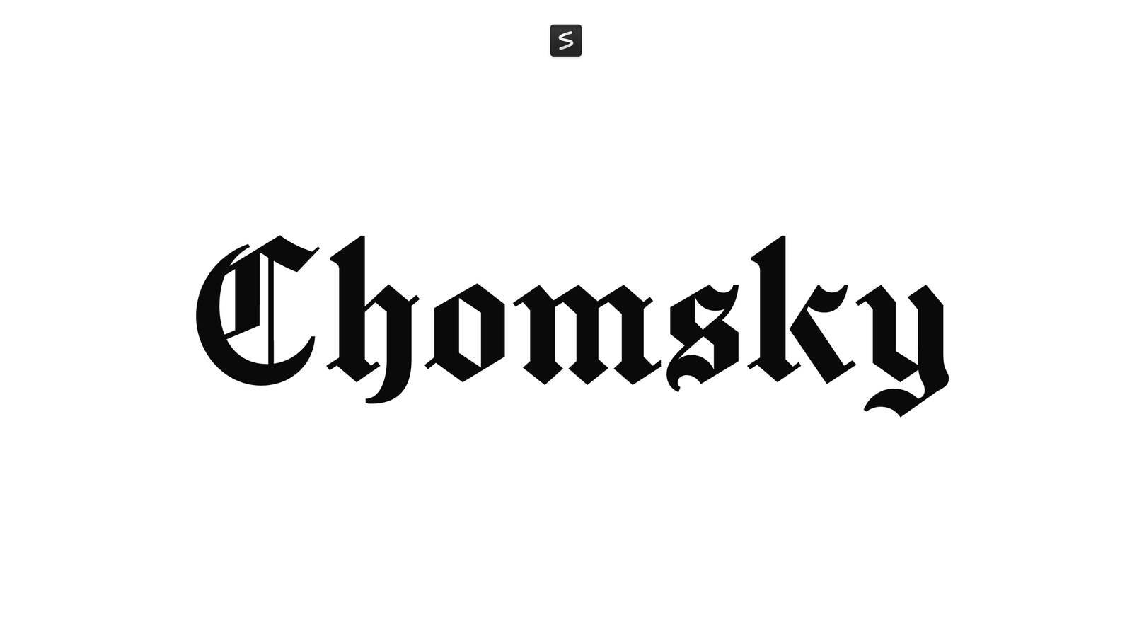 Chomsky