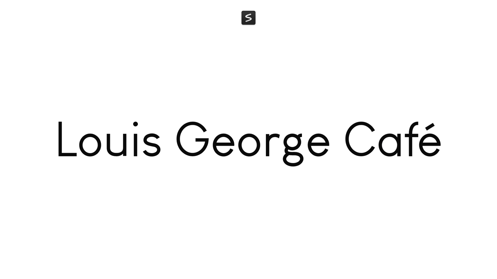 Louis George Café