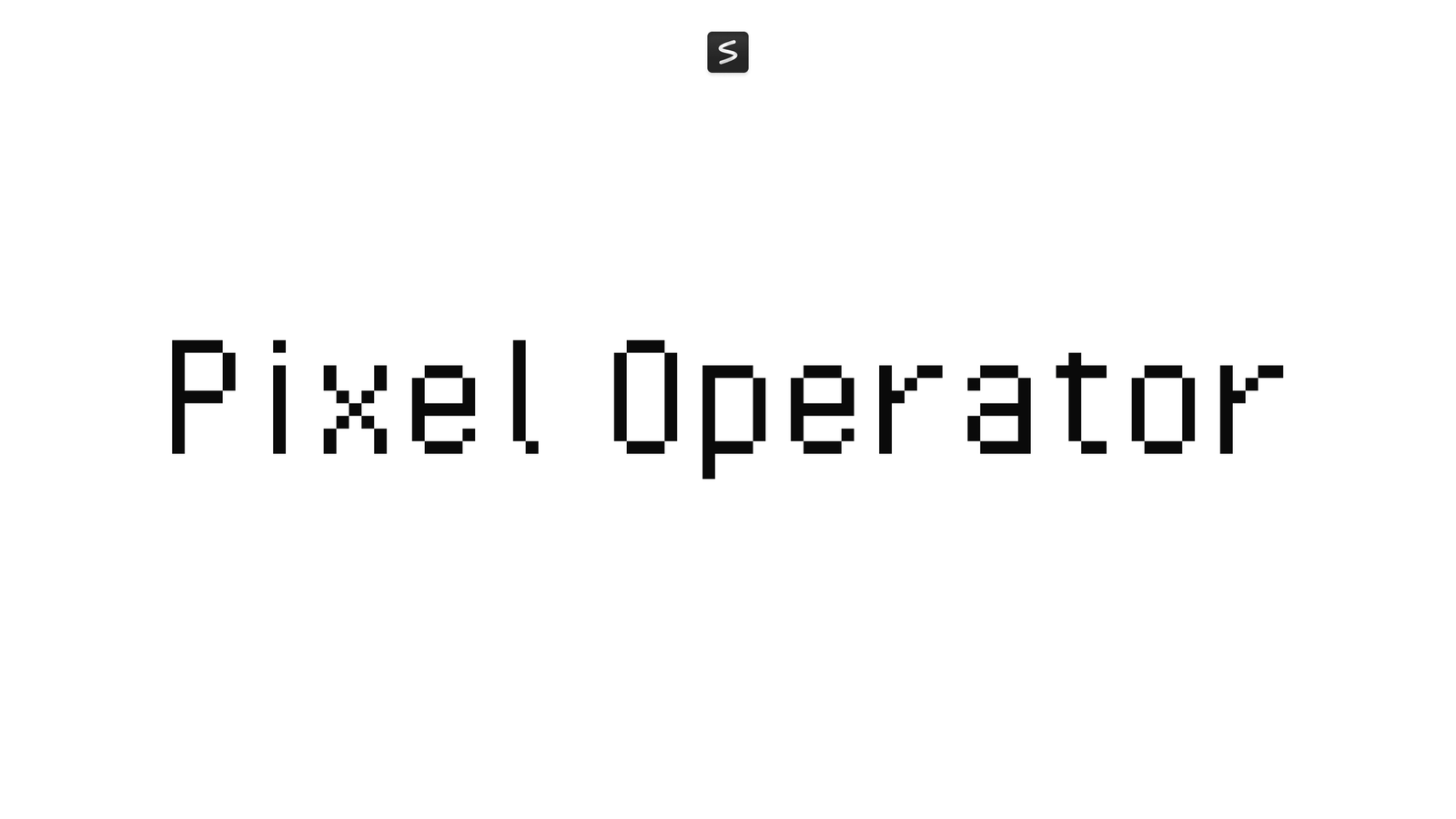 Pixel Operator