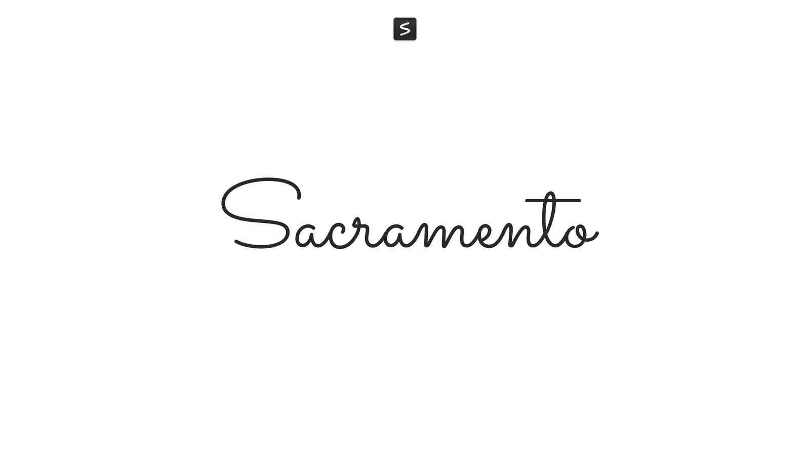 Sacramento Font